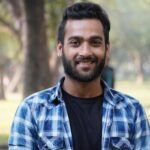 young boy indian student portrait photo